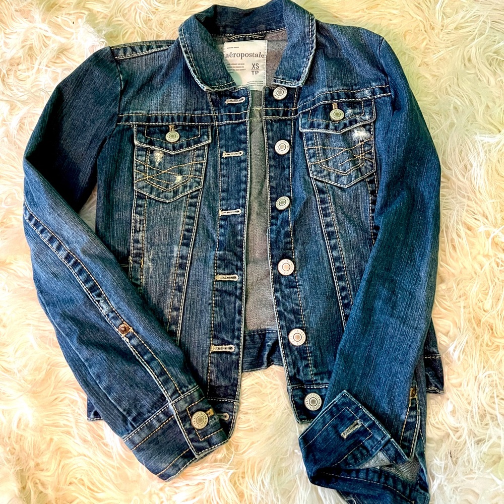 XS Aeropostale Jean Jacket